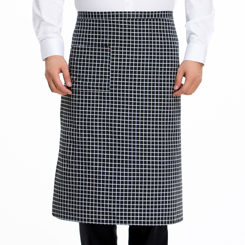 Restaurant kitchen food service cotton long apron ... – Vicedeal