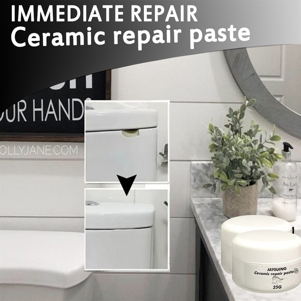 Keramisk reparationspasta instant metal plastik keramisk glas badekar reparation pasta kraftfuldt reparationsmiddel