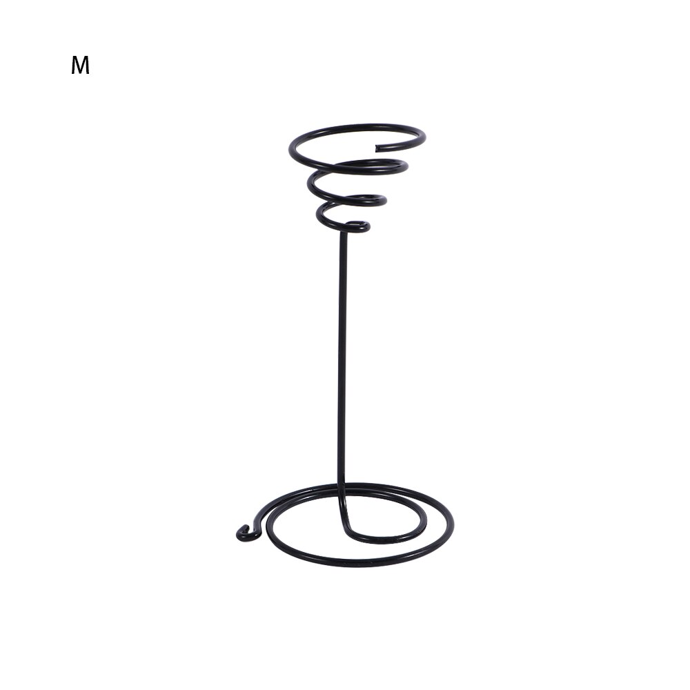 1 Uds Mini decorativo de Metal planta de aire soporte contenedor titular balcón decoración planta Tillandsia suministros de jardín: M