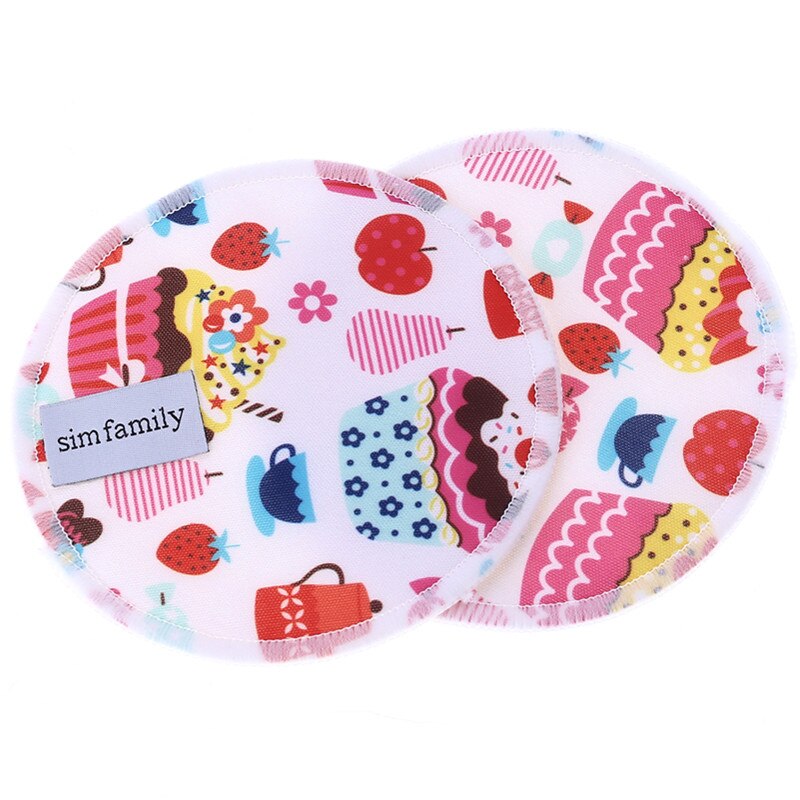Bamboo Breast Pad Nursing Pads For Mum Waterproof Washable Feeding Pad Bamboo Reusable Breast Pads