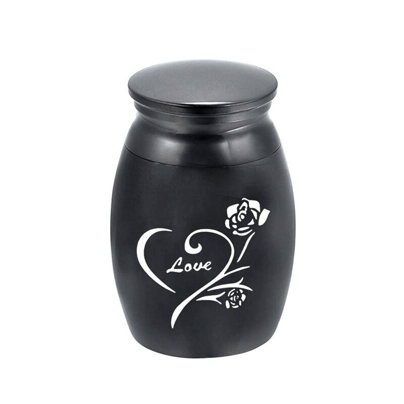 Angel Wing Kleine Keepsake Urn Voor As Mini Crematie As Houder Legering Gedenkteken Menselijk Geliefde Huisdier Hond Kat As: BK