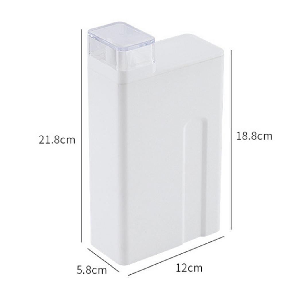 Dispensador de jabón para lavandería, botellas vacías para detergente líquido, suavizante, Con