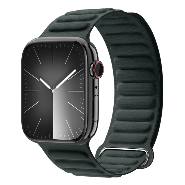 Länkarmband för apple watch-band 49mm 45mm 44mm 42mm 41mm 40mm finvävd magnetisk ögla iwatch-serie 9 8 se 6 5 7 ultra-armband: Silvergul / 40mm & uppåt