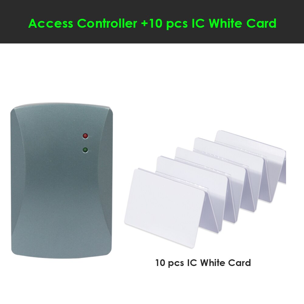 2000 User 125KHz ID Waterproof Standalone Door Access Controller Wiegand Output Access Control System Support External Reader: IC and 10 card