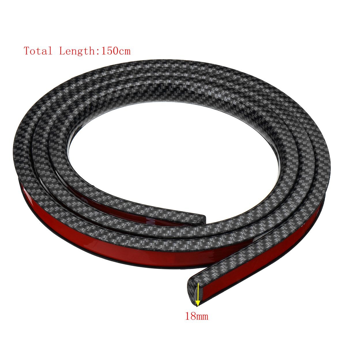 2/4 pièces 150cm Protection de roue de voiture garniture de couverture de passage de roue en caoutchouc Anti-collision garde-boue bandes anti-rayures