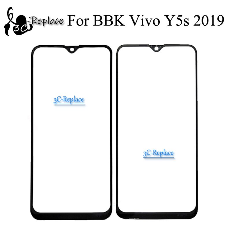 6.5 inch For BBK Vivo Y5s V1934A V1934T V1934 Front Outer Glass Lens Repair Touch Screen Outer Glass ( No cable )
