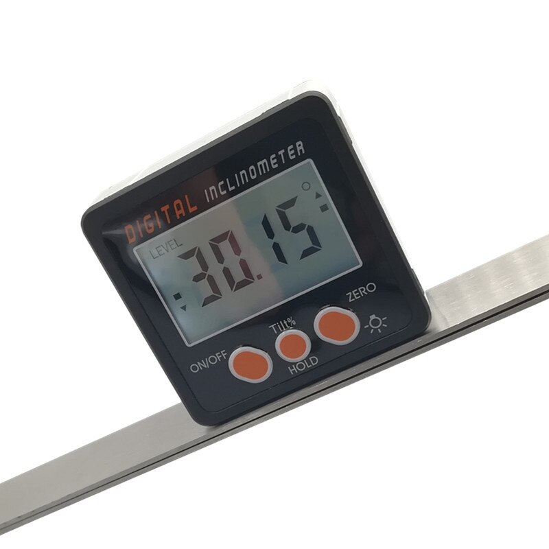 Backlight Digital Protractor Inclinometer Level Box Level Measuring Tool Electronic Angle Meter