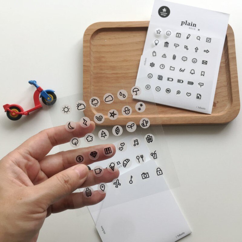 2 wzory symbol pogody zestaw naklejek nastrój śliczne ozdoby diy mini wykrojniki naklejki narzędzie robić wycinanek