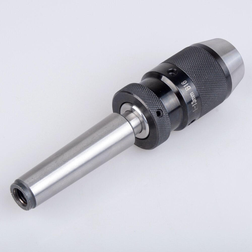 Drill Chuck Arbor B16 (1-13mm) Self Tighten Keyless Drill Chuck &amp; MT3-B16 Arbor Fits For Almost All Drilling And Lathes With MK3