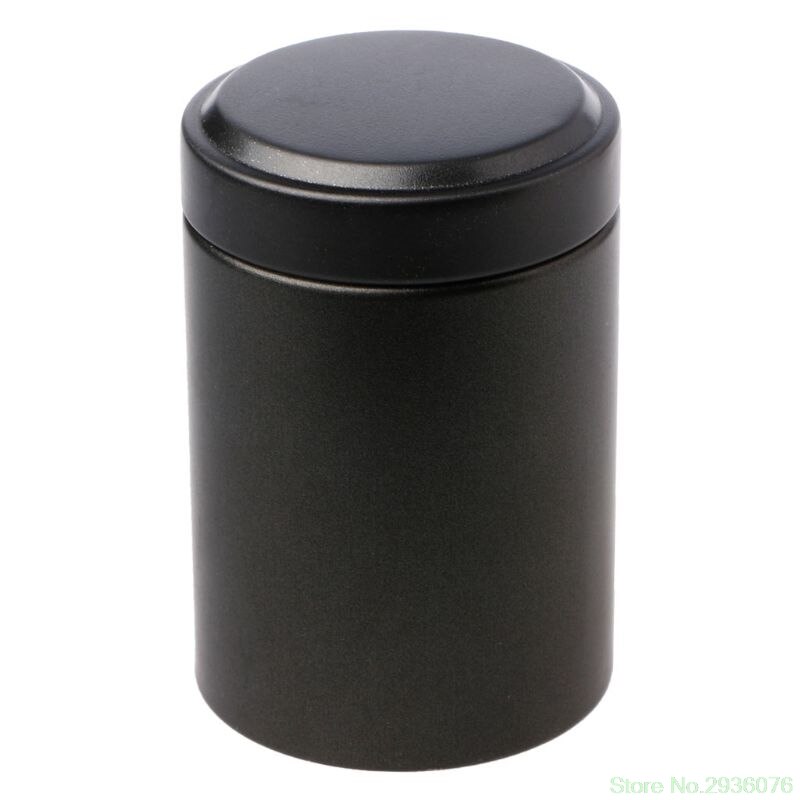 Mini Porable Thee Box Blik Reizen Outdoor Vaas Verzegelde Blikken 4.5x6.5 cm Ondersteuning