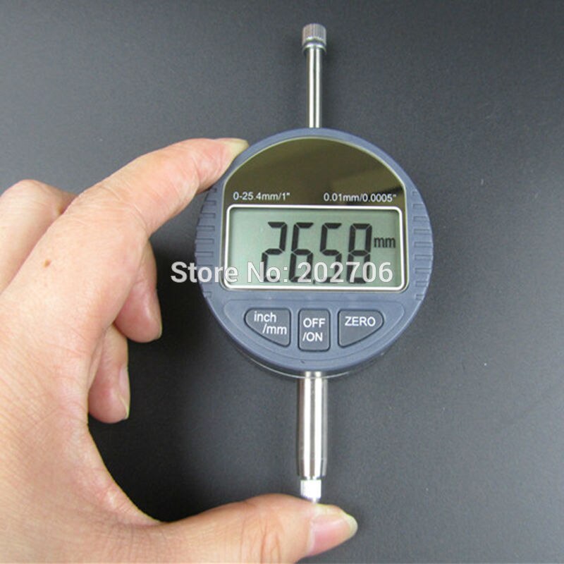 25.4mm Digital Indicator Digital Dial Indicator 0-25.4mm/1"x0.01mm Electronic Dial Gauge Electronic Indicator
