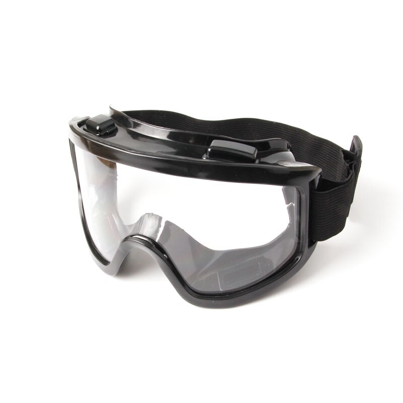 Genomskinliga skidglasögon anti-dimma dammtät skidmask glasögon skidsnö män kvinnor snowboardglasögon