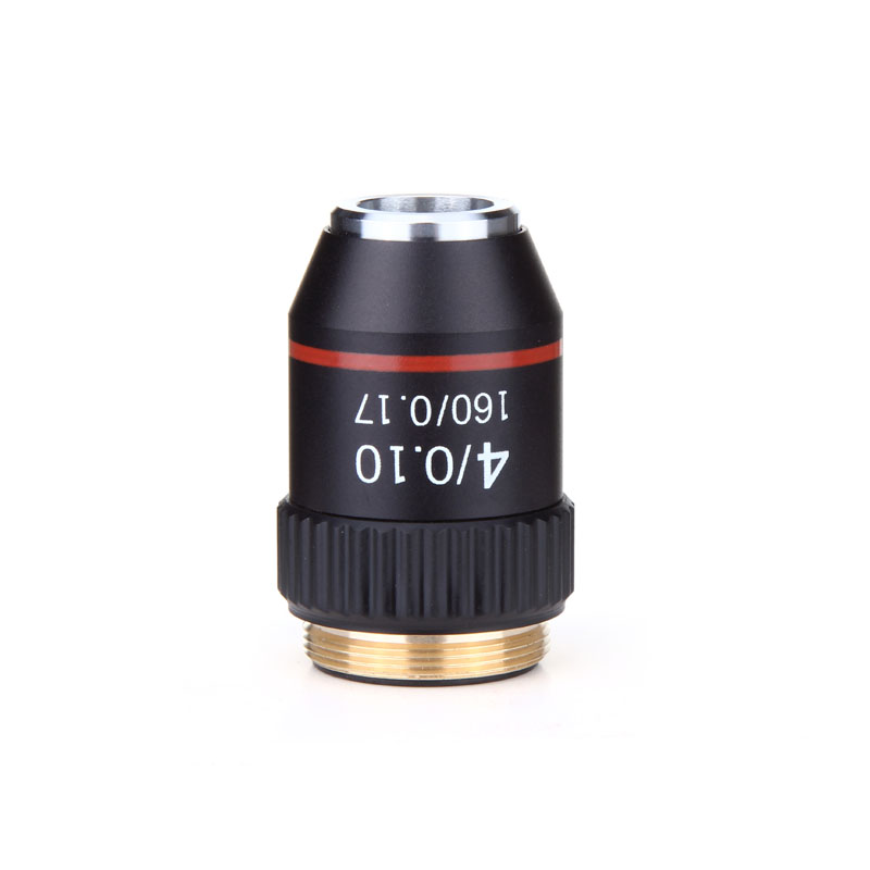 Microscope Objective 4X 10X 20X 40X 60X 100X Microscope Objective 195 Achromatic Objective Microscope Parts