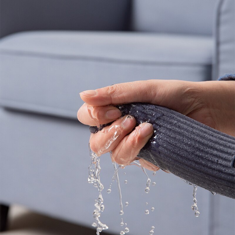 Spons Mop Hand Wassen Gratis Huishouden Absorberend Rubber Katoen Mop Wc Vouwen Squeeze Water Met Zijn Eigen Reinigingsmiddel Mop