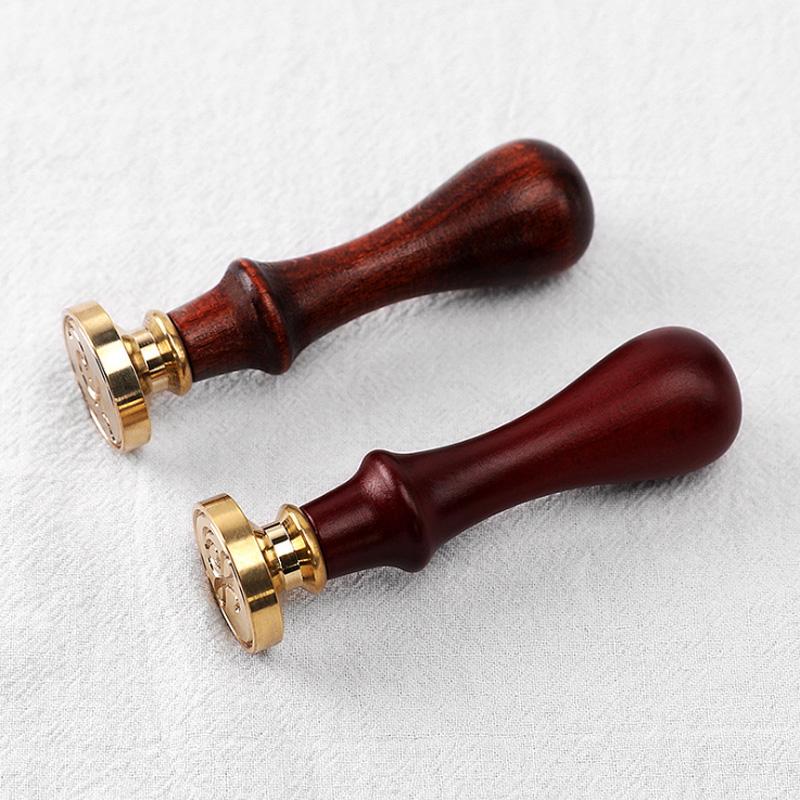 Crapbooking stempling stempler 1pc snefnug forsegling voks stempler træ håndtag retro kobber hoved jule hjort stempel gør det selv håndlavet håndværk