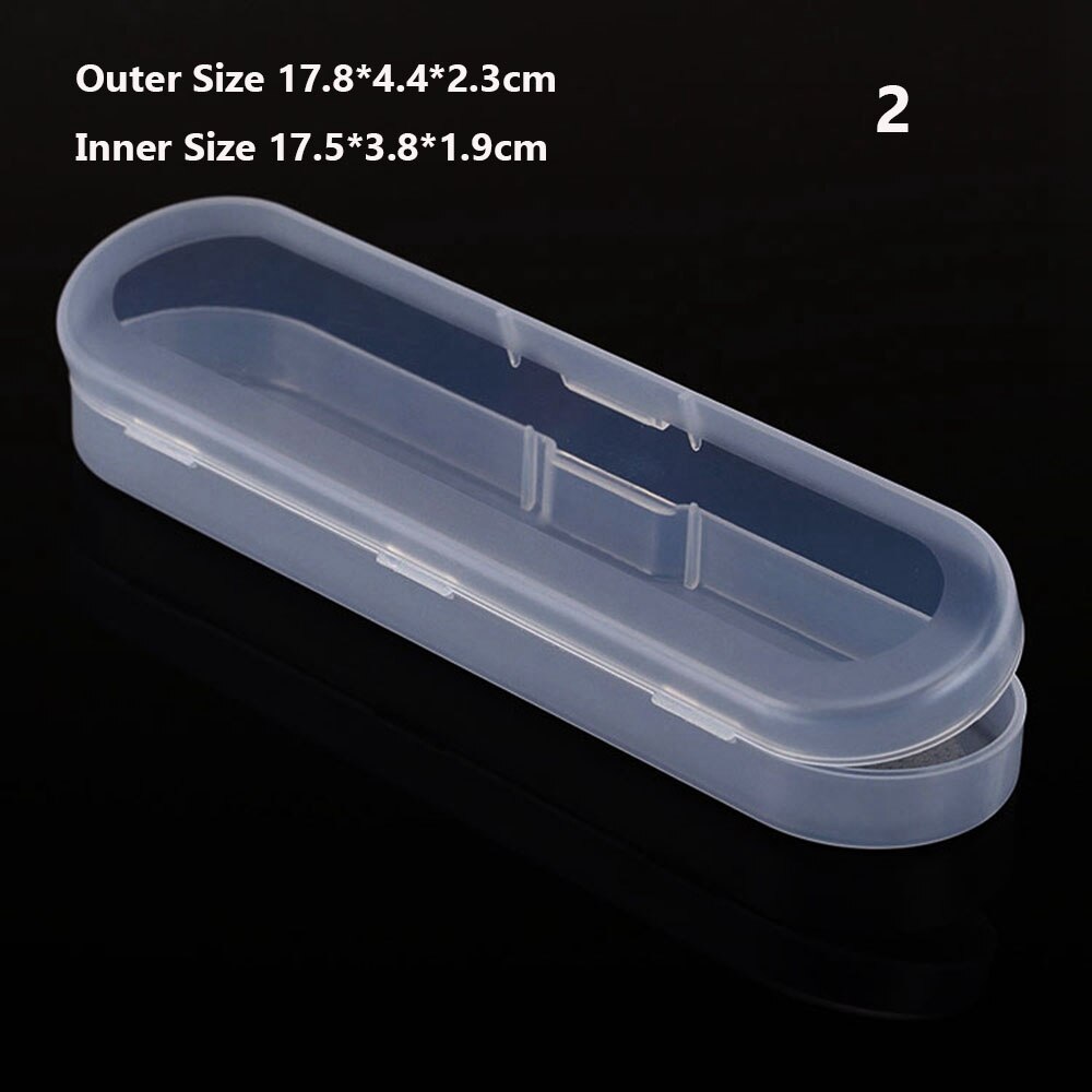 8 Maten Kleine Vierkante Clear Plastic Opbergdoos Sieraden Diamond Container Borduren Craft Bead Houder Pil Home Storage Supply: 2