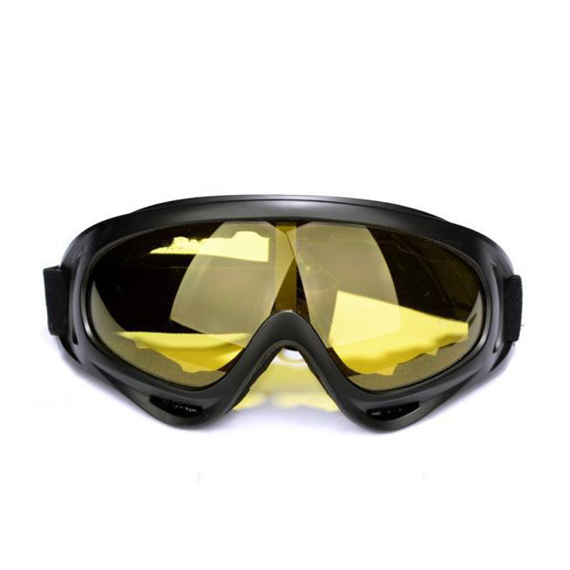 Óculos de equitação da motocicleta anti-areia motocross óculos de sol esportes esqui patinação óculos à prova de vento à prova de poeira uv 400 equipamentos de proteção: Vermelho