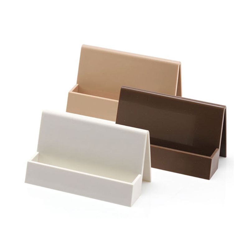 Office Business Name Card Holder Storage Display Stand Rack Table Organizer