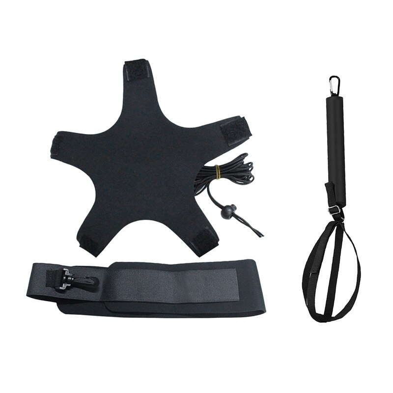 Volleyball Spike Trainer Basketball Ball Jumping Aids Adjustable Foam Stick Swivel Strap Set Volleyball Trainer: Default Title