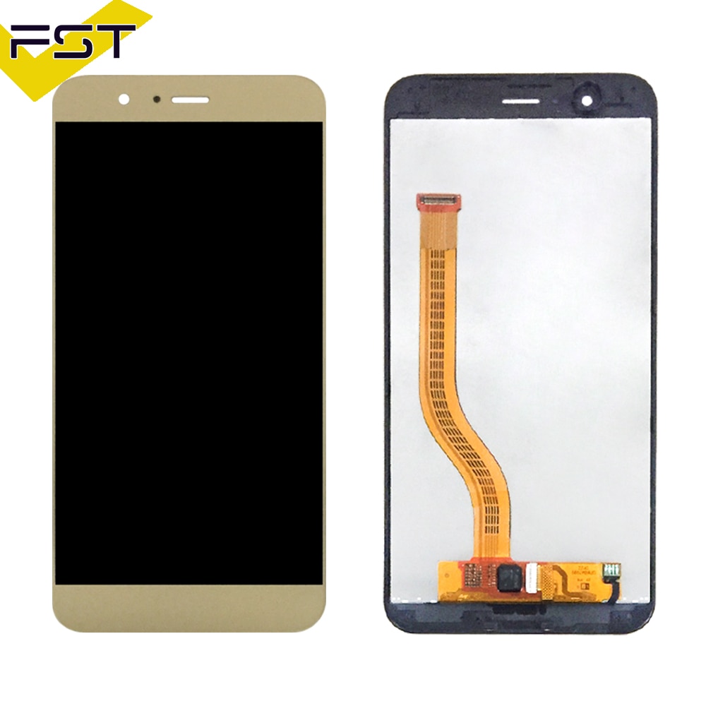 Huawei honor 8 pro lcd-kosketusnäyttö kehyksellä honor 8 pro display duk  l09 -vaihto