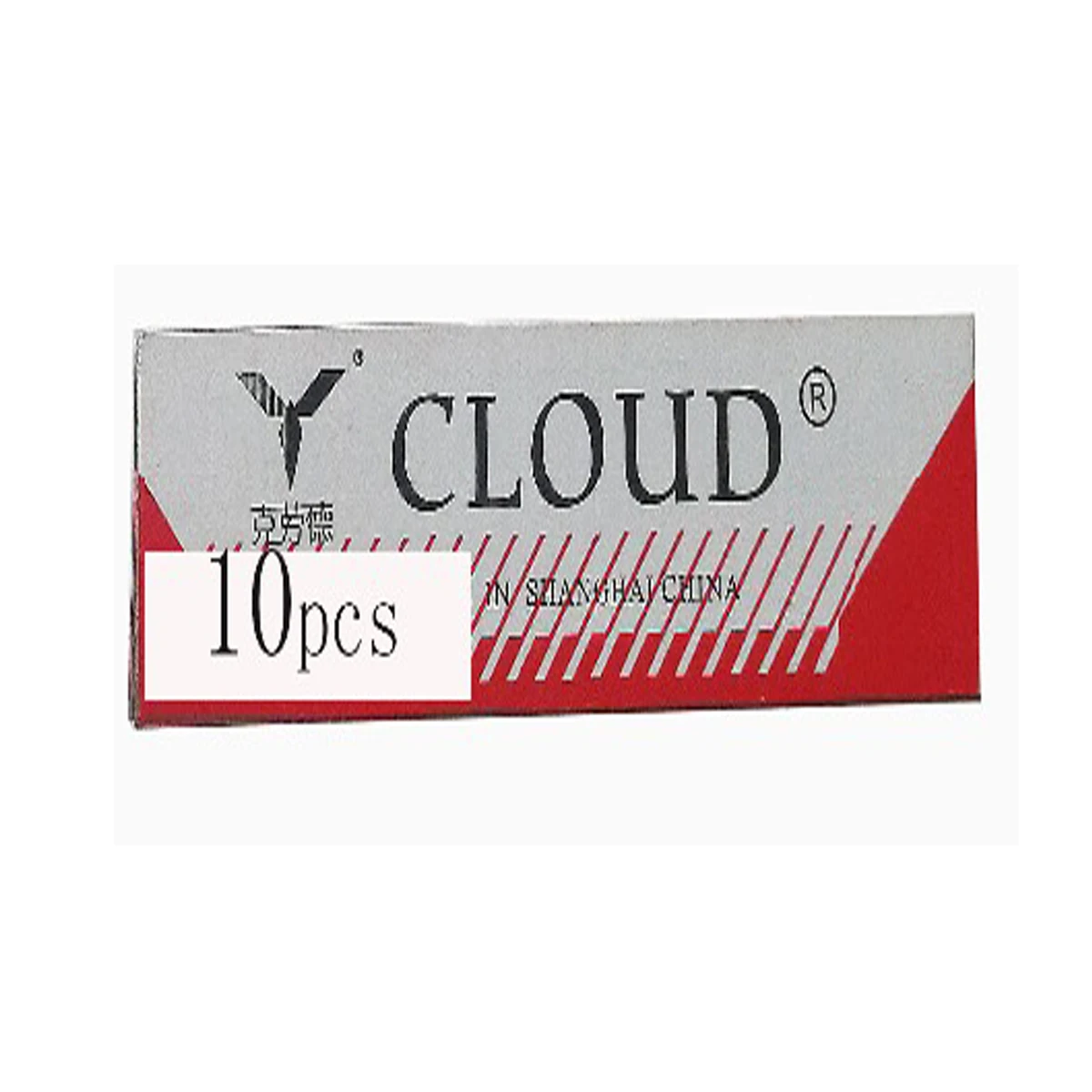 1Set Mannen Rechte Barber Edge Razors Folding Scheren Mes Ontharing Gereedschap Met 10 Stuks Bladen: Goud
