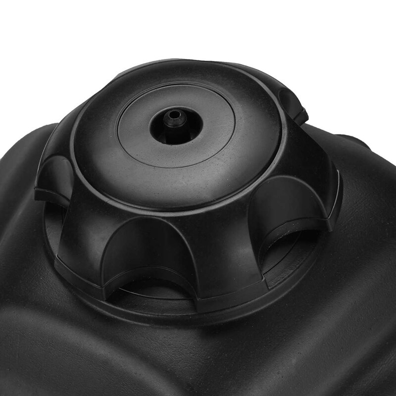 Motorcycle Fuel Tank for 125Cc 150Cc Pit Pro Trail Dirt Bike Black Gas Petrol Fuel Tanks with Cap Minimotor Motocross