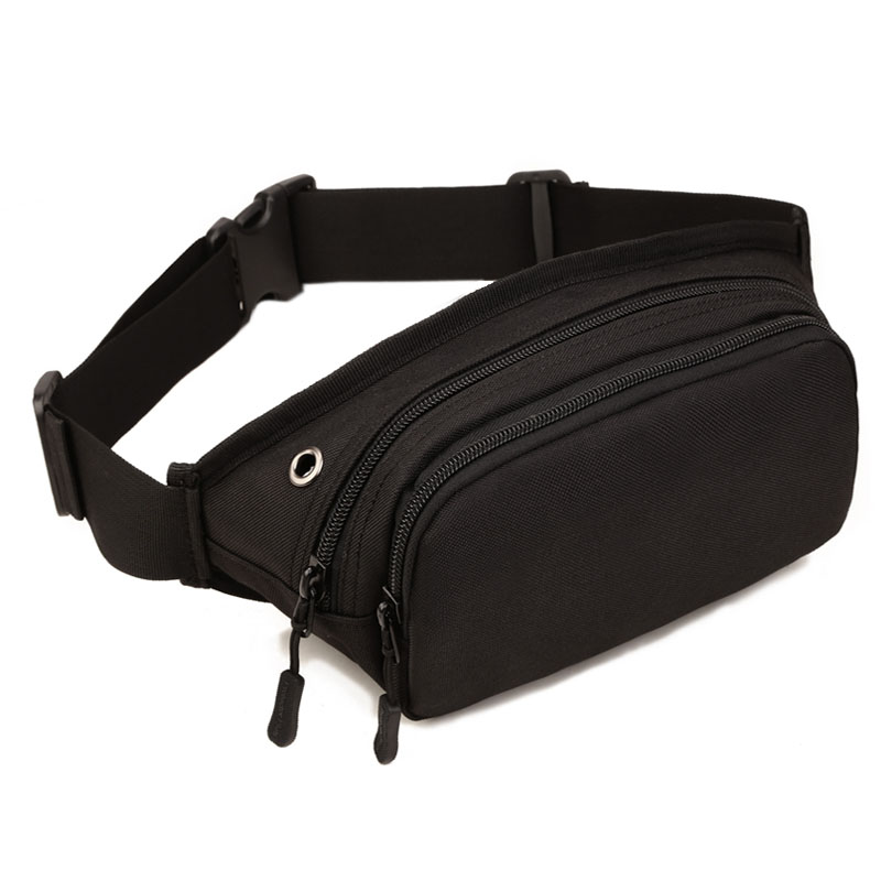 Men Waterproof 1000D Nylon Sling Chest Bag Fanny Pack Waist Bag Hip Bum Belt Cross Body Messenger Casual Shoulder Pouch Purse