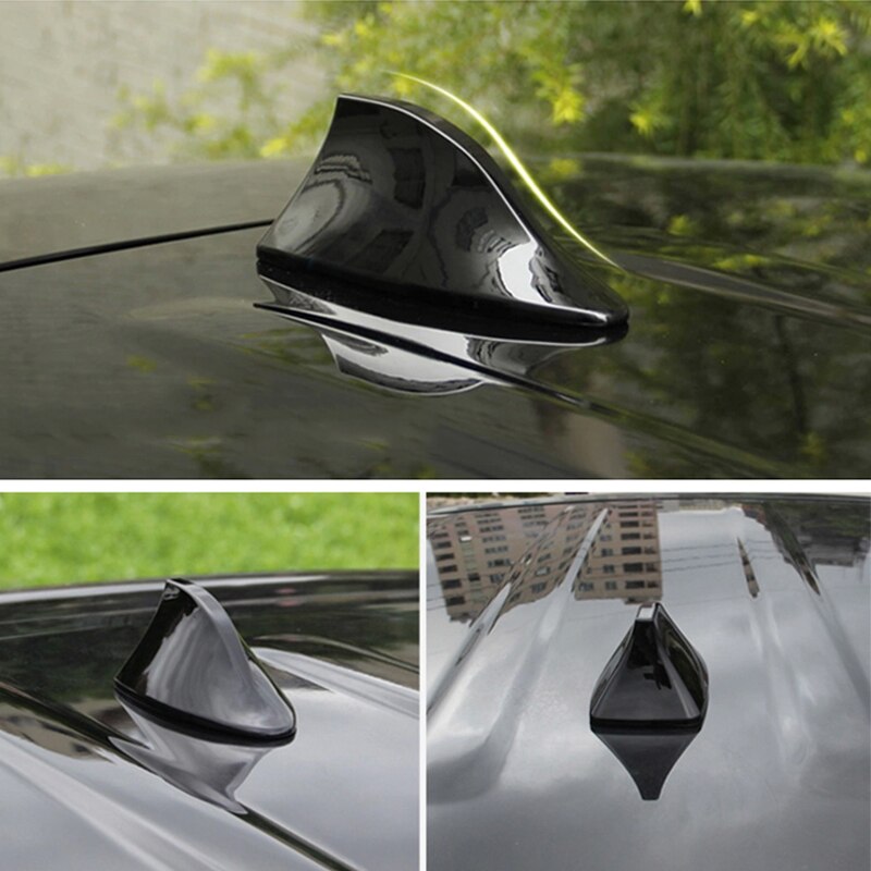 Car Shark Fin Antenna FM Radio Signal Plus For Toyota Corolla RAV4 Camry Prado Avensis Yaris Auris Hilux Prius Land Cruiser