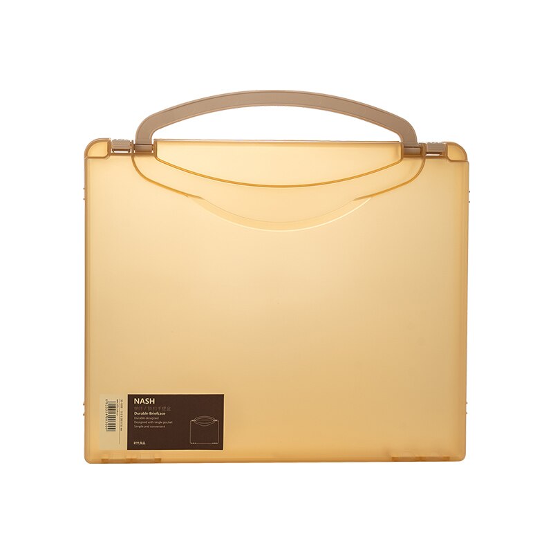 Transparent Briefcase Minimalist Hand bags laptop bags for women File folder handbags women bags Document bag: B