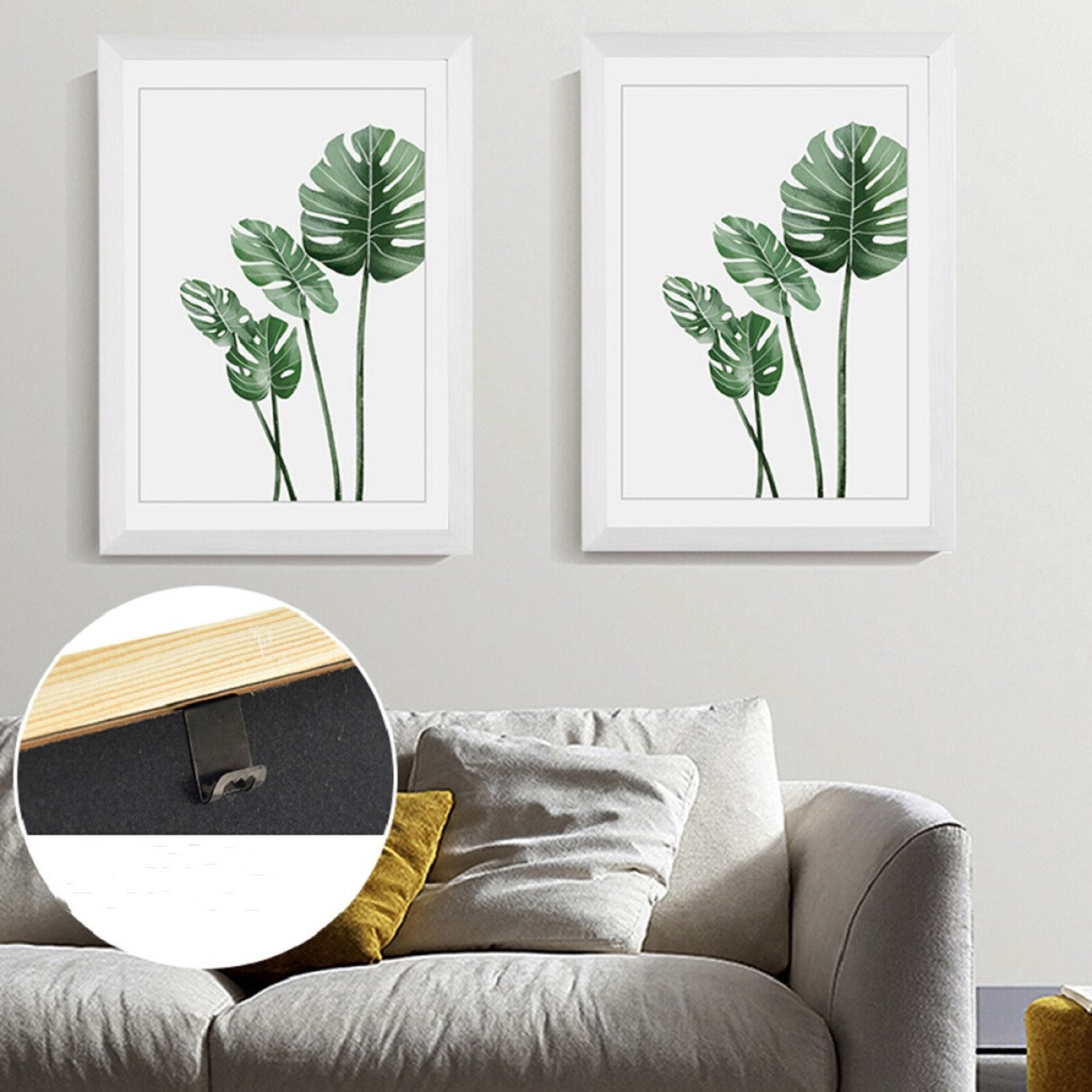 Picture Frame Photo Display for Display Wall Mount Solid Wood Photo Frame 12x16"