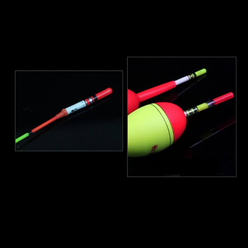1PCS Fishing Float LED Electric Float Light Fishing Tackle Luminous Float +CR322 Battery LED Float Deep Water Night Fishing Gear