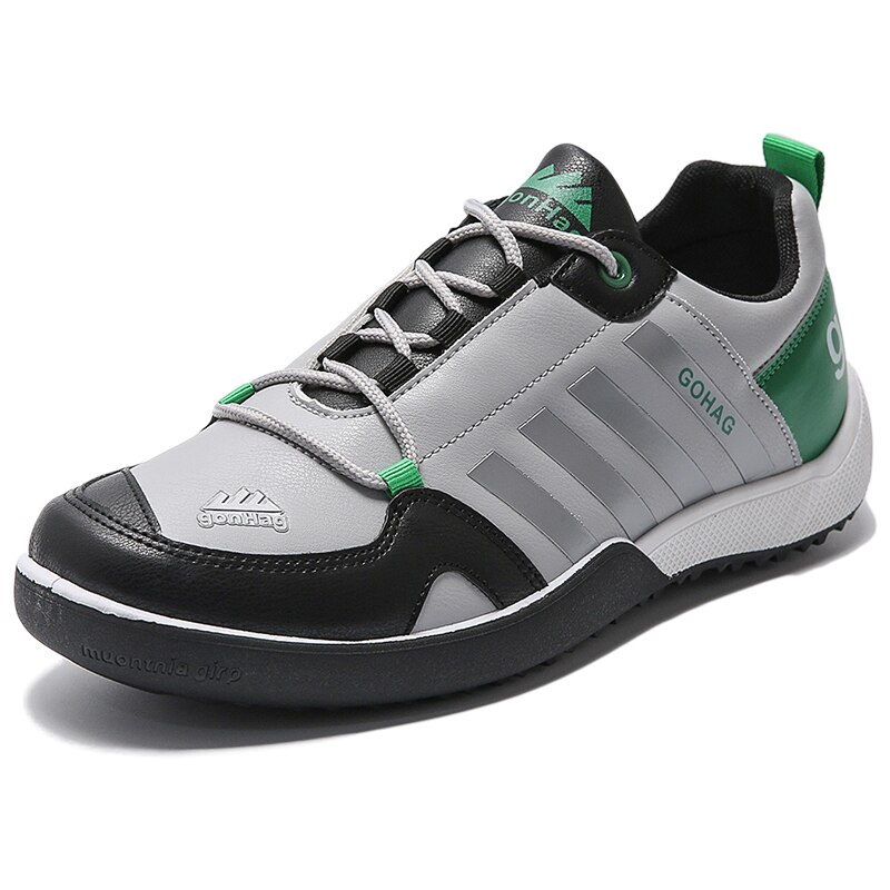 Mode Sneakers Zwarte Mannen Schoenen Outoor Mannen Casual Schoenen Zomer Schoenen Voor Mannen Ademend Non-Lederen Casual Schoenen 44: green / 8