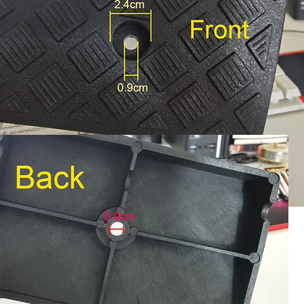 Auto Wiel Oprit Ramps Draagbare Banden Curb Ramps Anti-Slip Drempel Oprit Voor Auto Trailer Vrachtwagen Fiets Auto accessoires