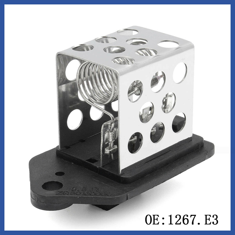 Car Radiator Fan Heater Resistor 9641212480 1267E3 for Citroen Peugeot 206 406 Car Accessories