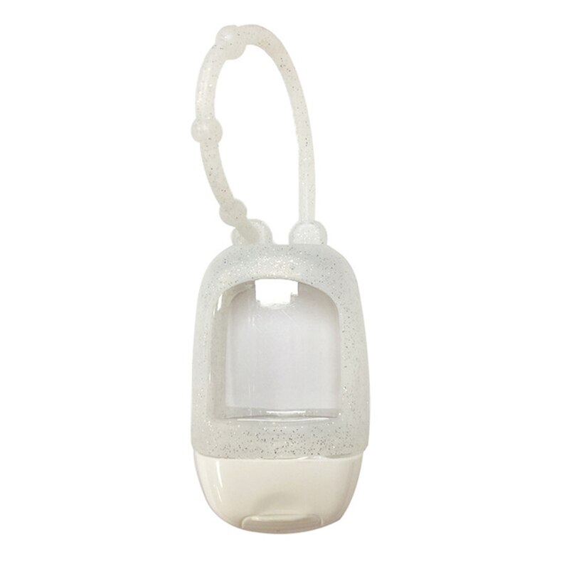 1Pc Mini Hand Sanitizer Sub Bottle 30ml Portable Traveling Refillable Bottle Silicone Protective Cover Storage Bottle Container: No12