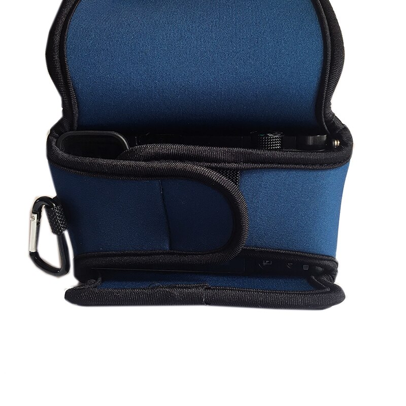 Étui pour caméra souple portable | Pour Canon EOS M50 M5 M6II M6 MarkII KISS M, housse de protection avec mousqueton, 18-150mm