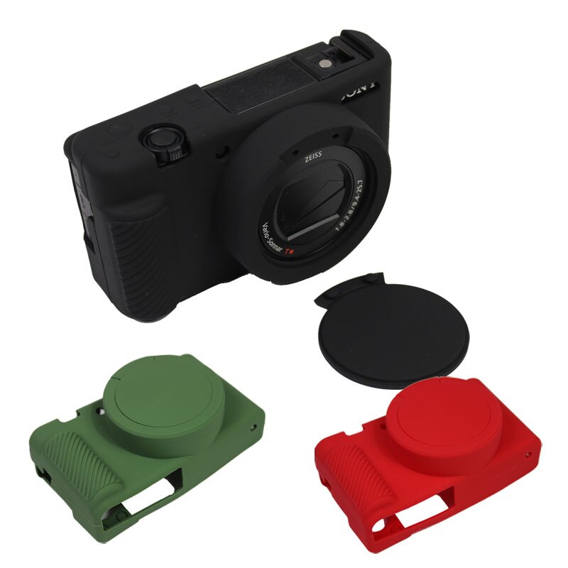 Zachte Rubberen Siliconen Case Voor Sony ZV1 ZV-1 Draagbare Beschermende Body Cover Skin Camera Tas Shell