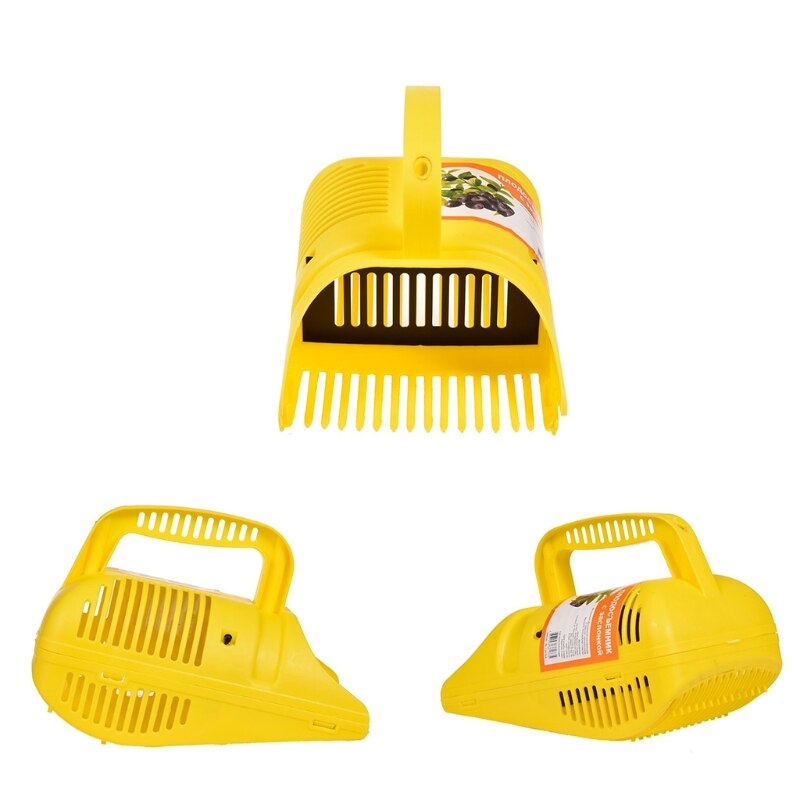 Indispensable Blue-berry Picking Tool Fruit Pic-ker with Plastic Comb-shaped Blue-berry Rake for Harvesting &amp