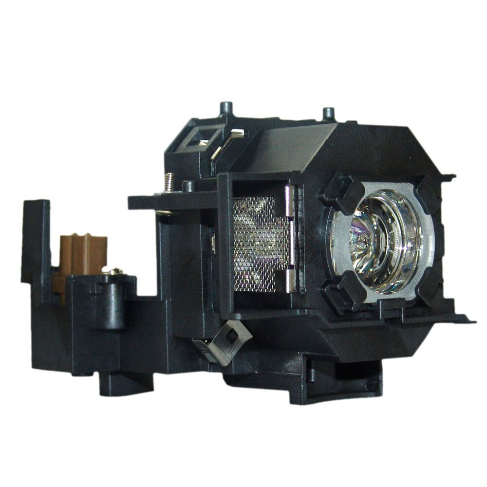 Lámpara de proyector de grado A 95%, módulo ELPLP43 para Epson MovieMate 72/ EMP-TWD10/W5D: Bulb with housing