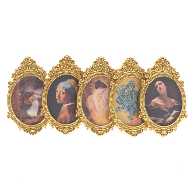 1Pc Schilderen Muurschildering Muur Foto 35*60Mm 1:12 Dollhouse Miniatuur Foto 'S