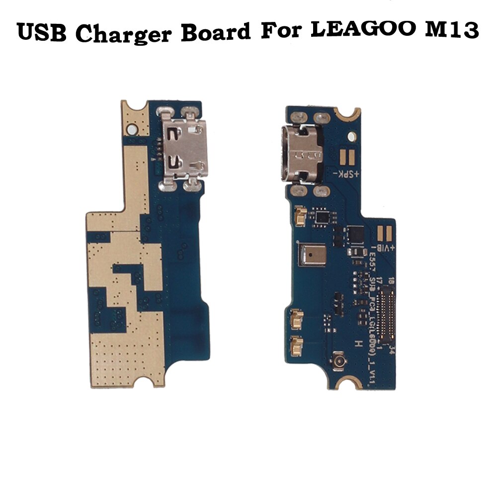 Buena para Leagoo M13 piezas de reparación de placa de carga de enchufe USB, placa del cargador para LEAGOO M13