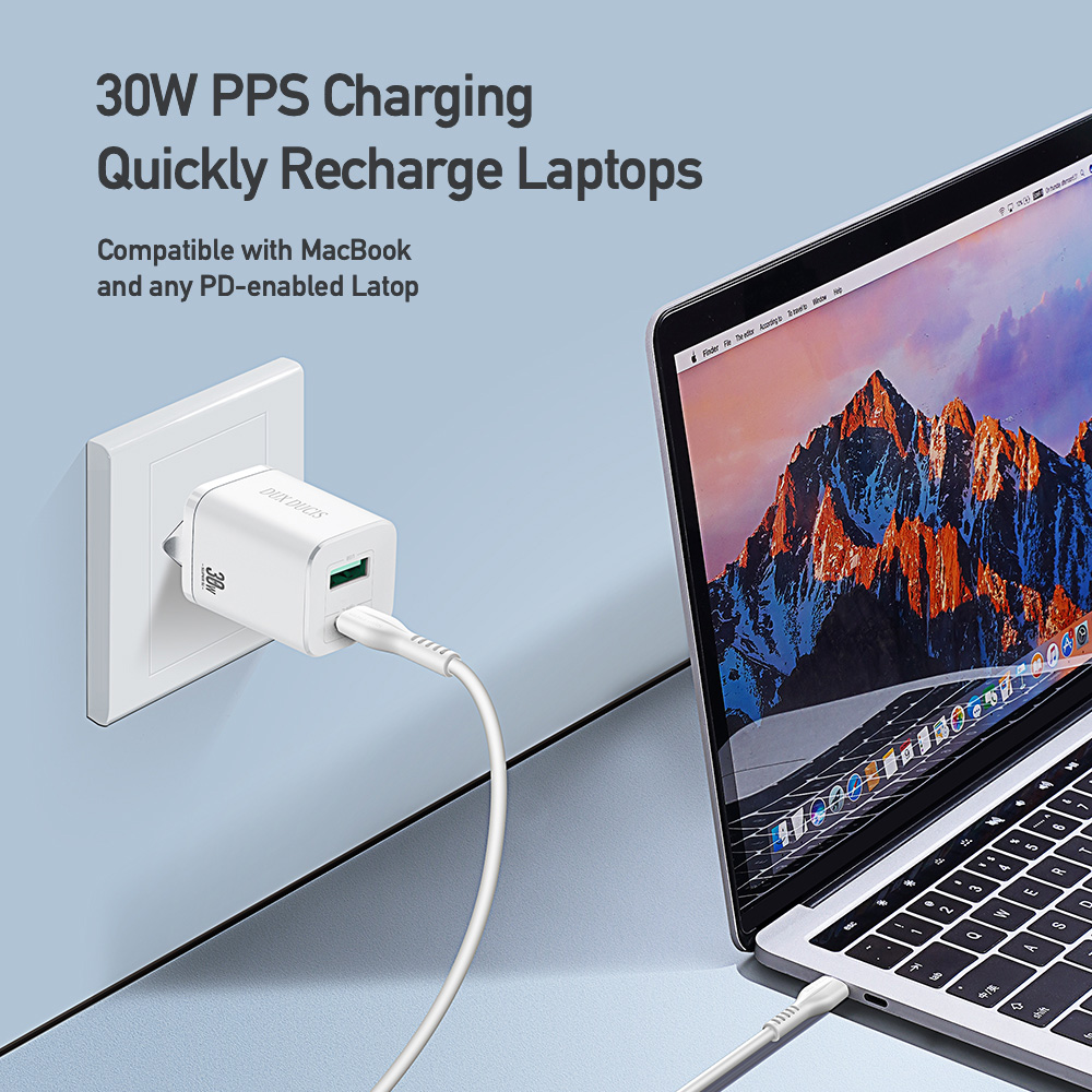 Pd 30W Usb Charger Type C Qc 3.0 Snel Opladen Muur Charge Adapter Voor Iphone 13 12 11 Pro max Ipad Huawei Samsung Quick Lading