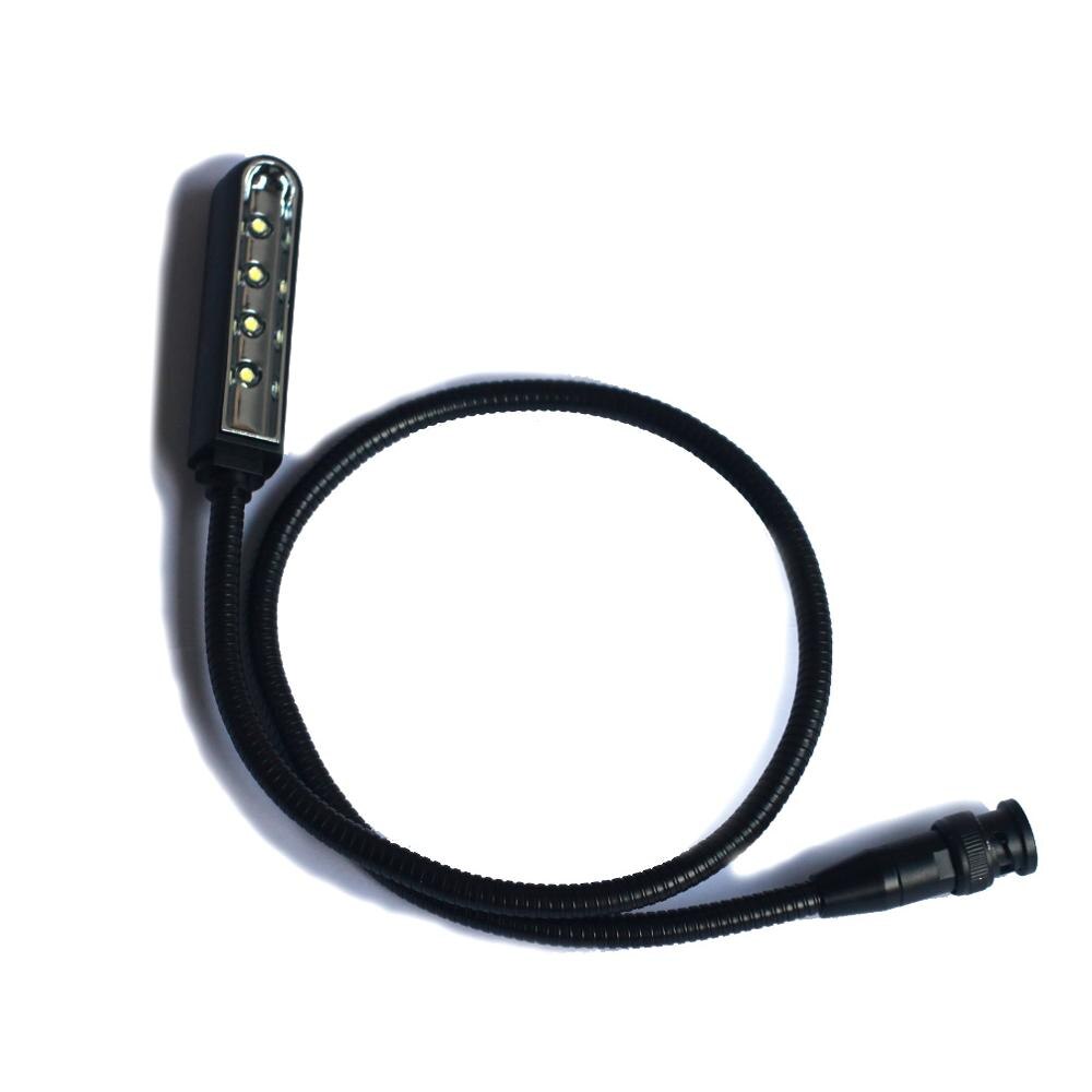 GUNKING 550mm DJ BNC XLR LED light Studio Lamp gooseneck for Mixer