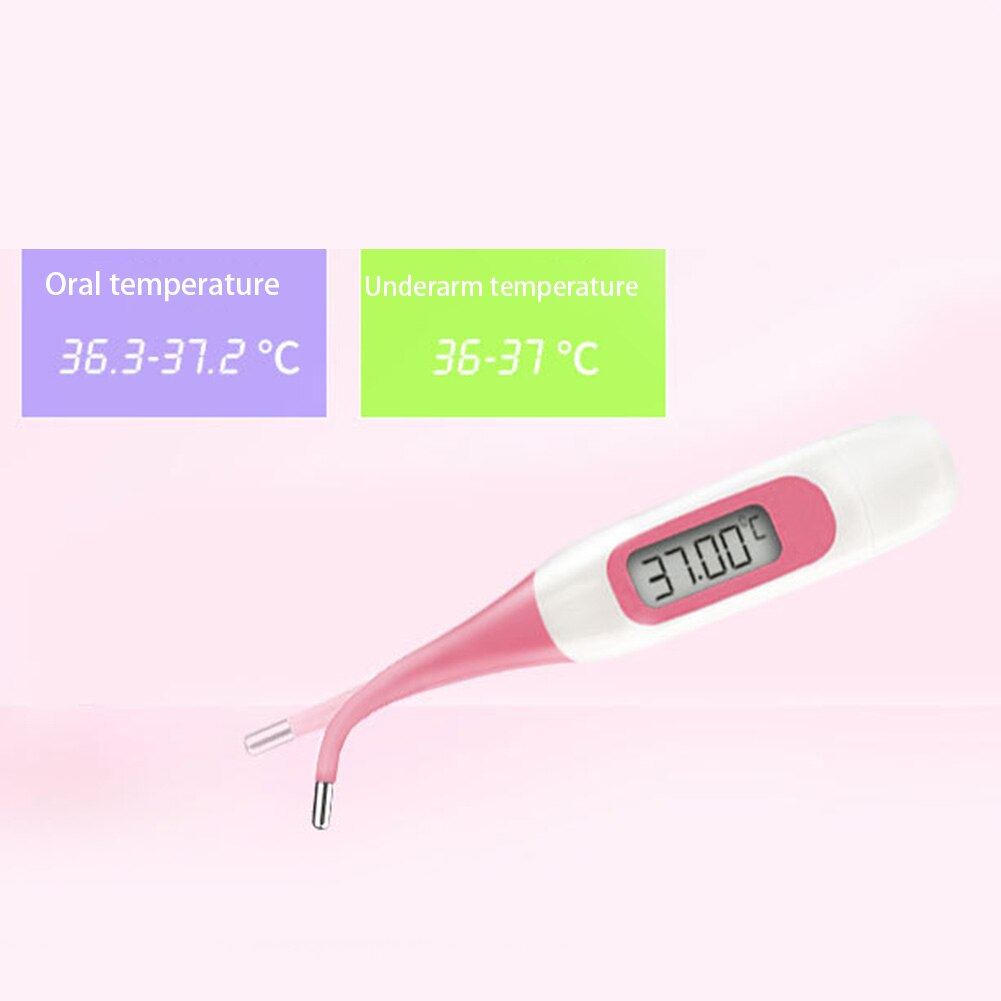 1 pcs Oral Underarm Soft Head Temperature Women Ovulation Test Basal