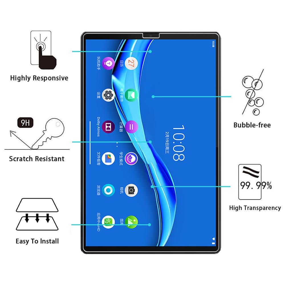 Protecteur d&#39;écran Transparent anti-rayures, en verre trempé pour Lenovo M10 FHD Plus TB-X606F X606X M10 Plus 10.3 pouces