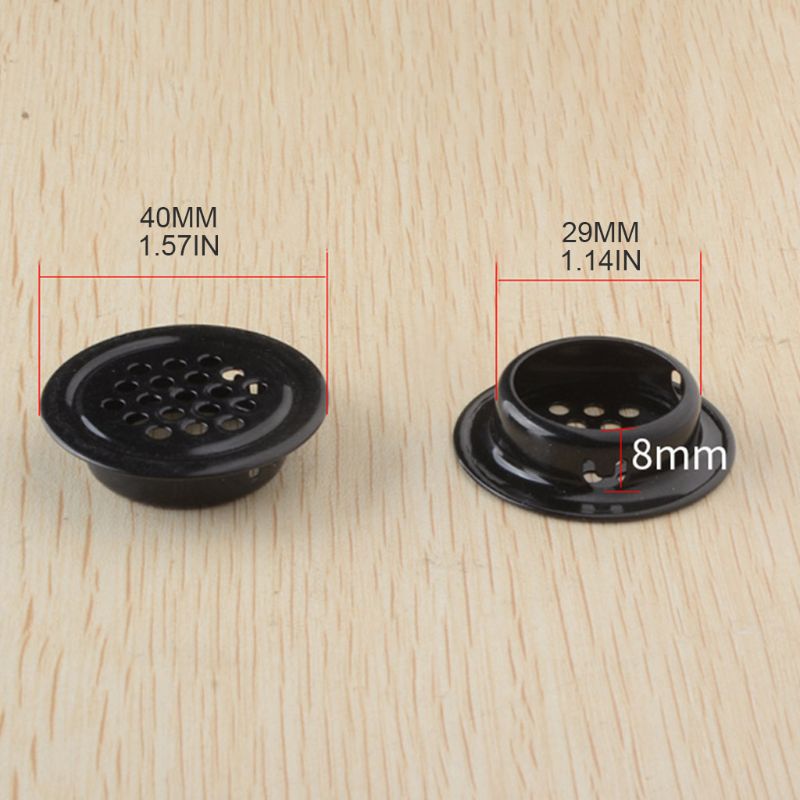 Garderobe Kast Mesh Gat Rvs Louvre Air Vent Ventilatie Cover Set G8TB