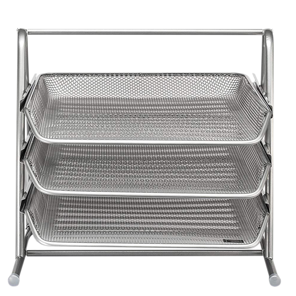 3 Tier Desk Tray Office Organizer | The Mesh Collectio