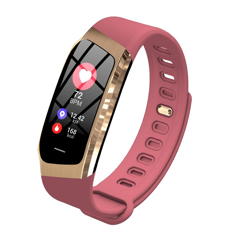 Montre connectée de Sport pour Xiaomi, Bracelet de Sport pour hommes et femmes, écran tactile, tension artérielle, étanche, pour natation,: Pink