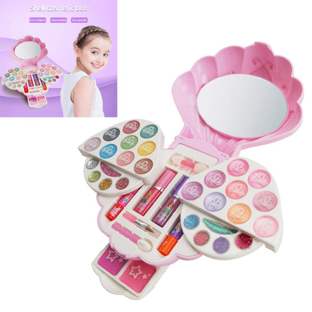 Kids Girls Make Up Set Cosmetic Kit Pretend Play Girl