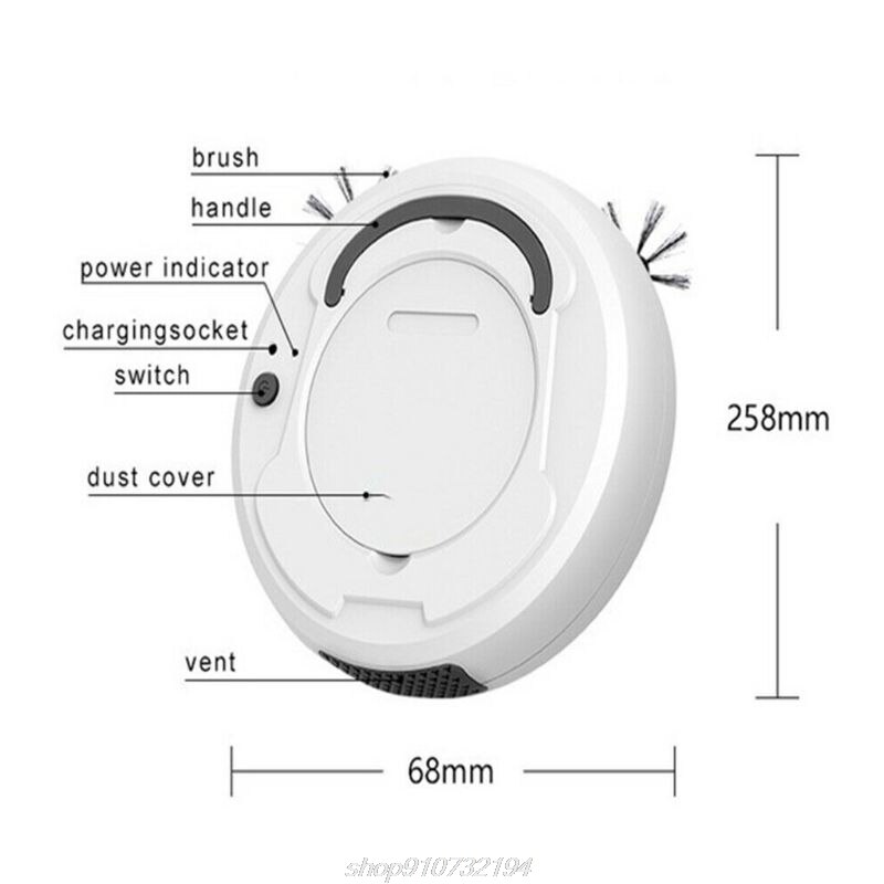 Multifunctional Robot Vacuum Cleaner , 3-In-1 Auto Rechargeable Smart Sweeping Robot Dry Wet Sweeping Vacuum N05 20